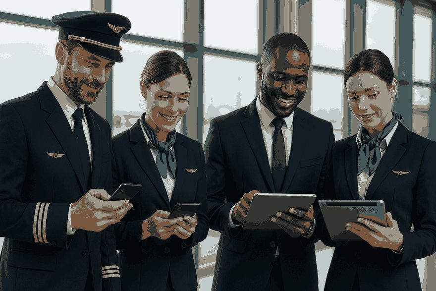 CrewVIP airline crew app image